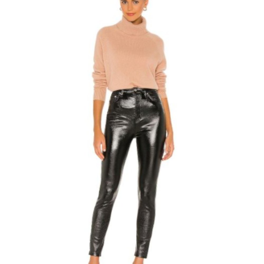 Free People Phoenix Liquid Coated Skinny Jean NWT